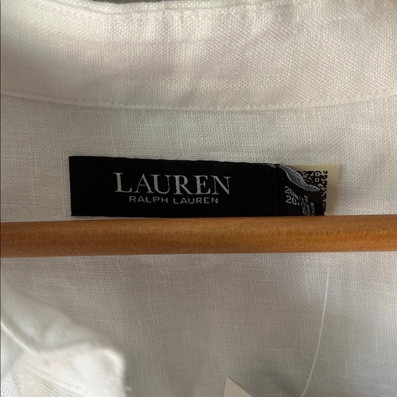 NWT‼️Ralph Lauren Tie-front Shirt Dress size 20W - Picture 4 of 7